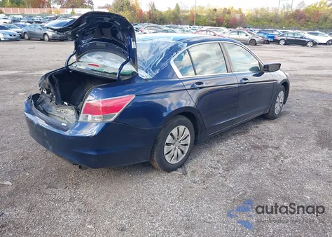 2010 Honda Accord 2.4 Lx z USA, uszkodzony, nr VIN 1HGCP2F3XAA133657